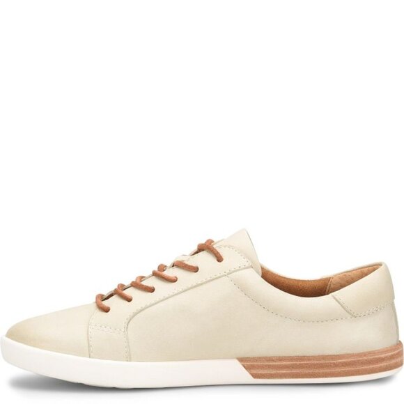 NEW Kork-Ease Paislee Lace-Up Sneakers - Leather  in cream For Women 725 2s7 - Picture 9 of 9